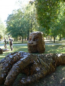A past project of Mia Hall's 3-D design summer workshop