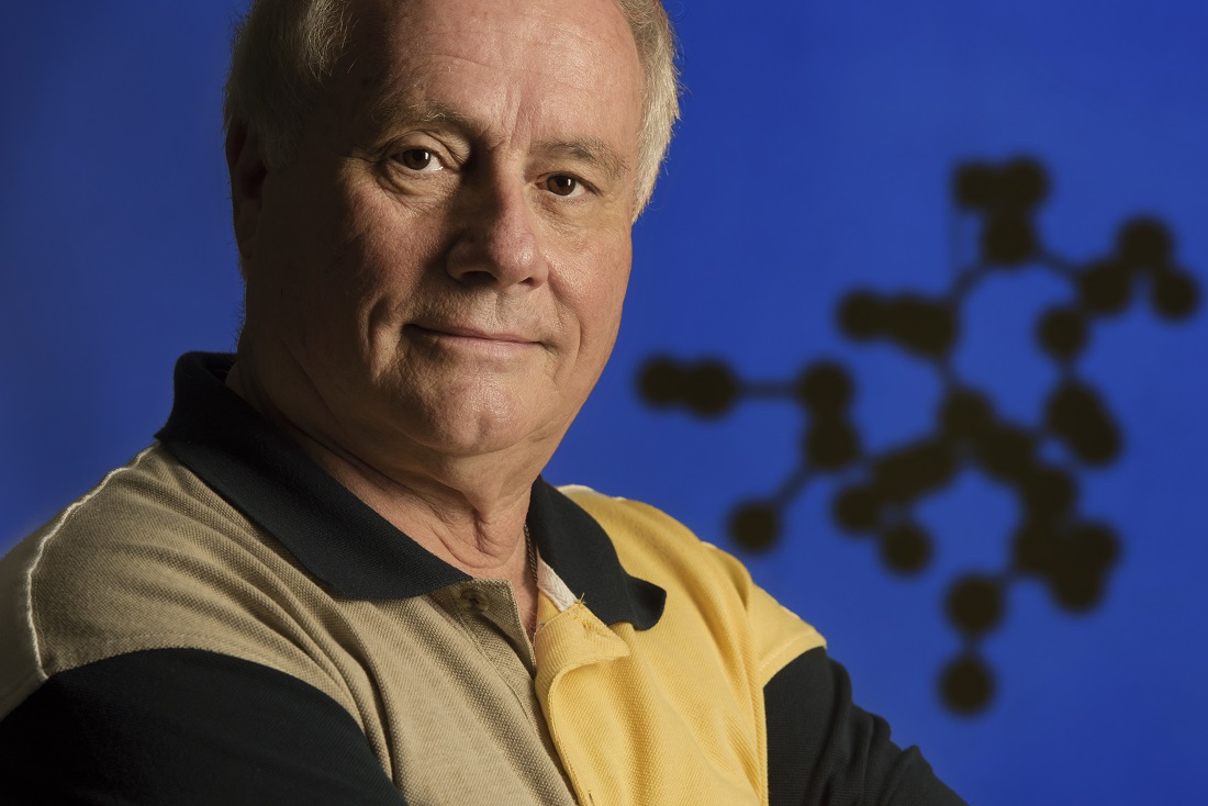 Portrait of Dr. Jerry Darsey, who is heading UALR's new Center for Molecular Design and Development