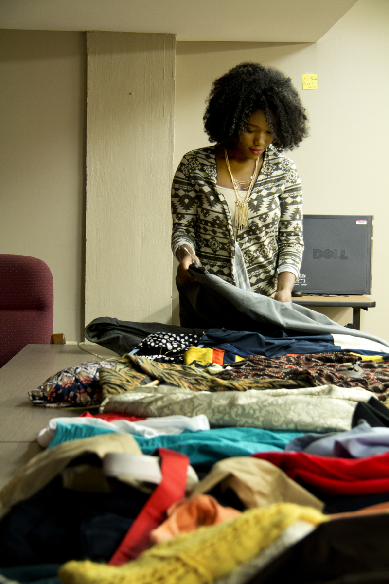 Working at the Trojan Career Closet