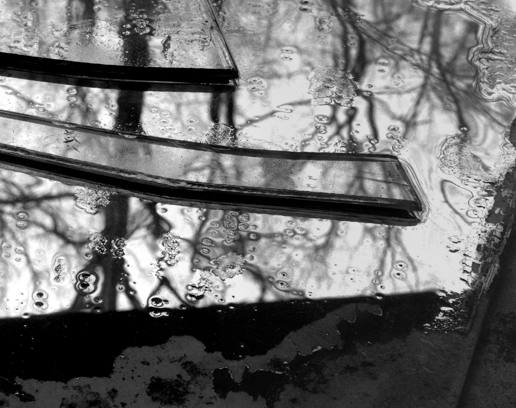 Ted Grimmett's "Mirror Glass Construction"