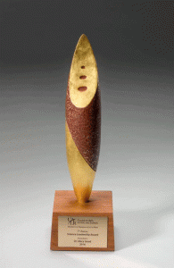 UALR Art Professor Michael Warrick created a new Fribourgh Award. 