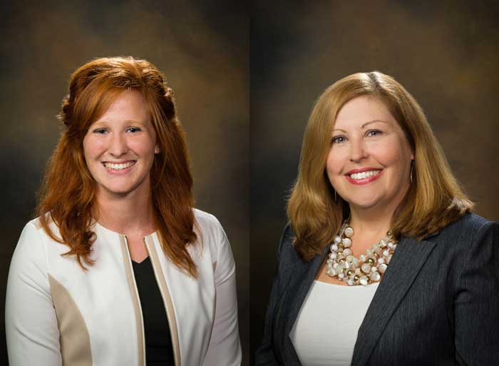Rebecca McEachern (left) and Phyllis Rogers (right).