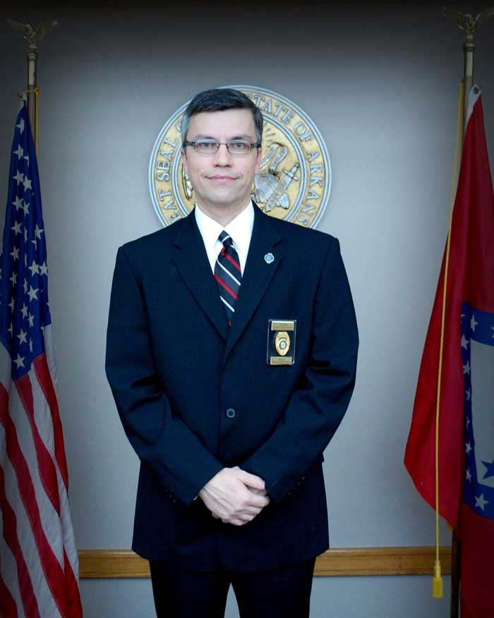 Photo of Lt. Patrick Weatherford courtesy of Arkansas State University-Newport.