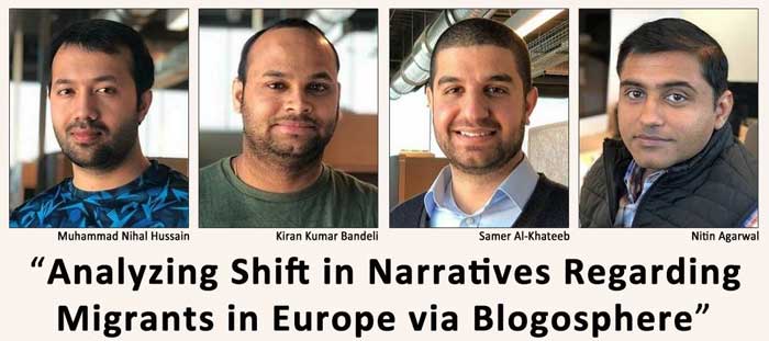A group of researchers from the University of Arkansas at Little Rock are studying how the mass migration of refugees from Middle Eastern and North African countries into Europe has created a shift in the migrant narrative in online communication.