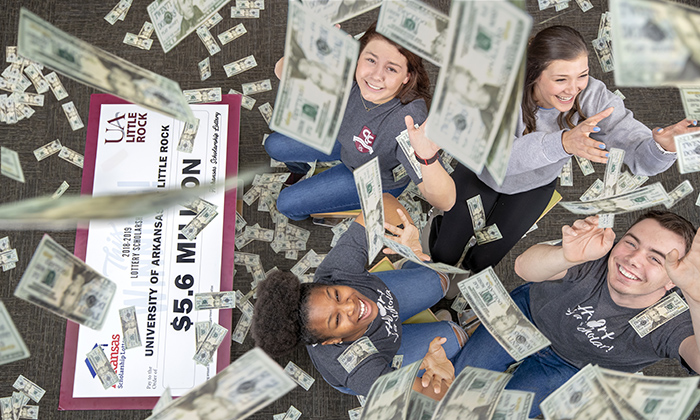 UA Little Rock students recieved $5.6 million in scholarship money from Arkansas Scholarship Lottery Funds