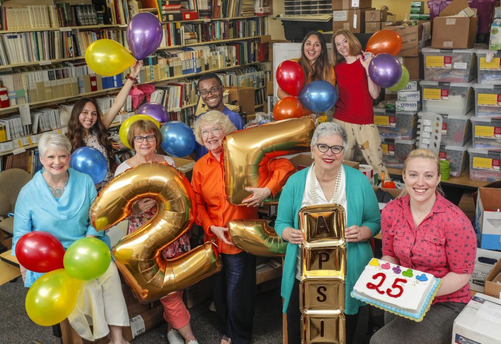 Staff members at UA Little Rock's Jodie Mahony Center for Gifted Education are preparing for the 25 anniversary of the Advanced Placement Summer institute. Photo by Ben Krain.