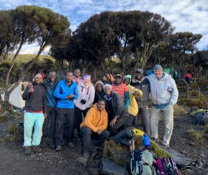 Coach Wylie on Mount Kilimanjaro
