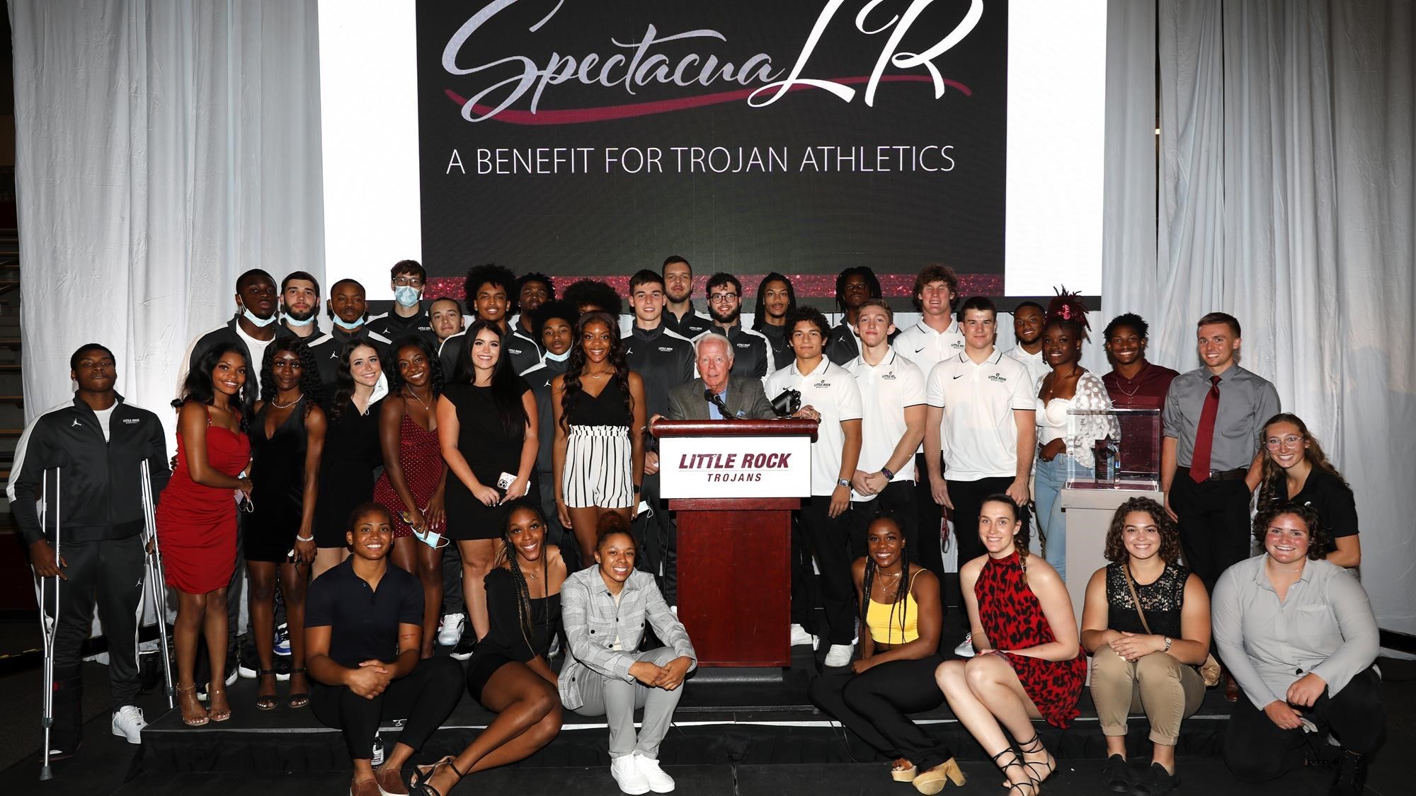 UA Little Rock celebrates student-athletes during the SpectacuaLR fundraiser for Little Rock Athletics on Oct. 7.