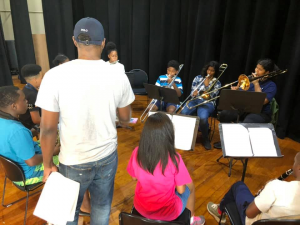 Students participate in the 2019 Alliance of the Arts summer camp.