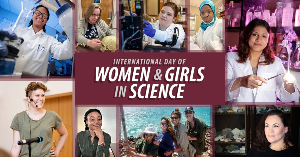 In celebration of International Day of Women and Girls in Science on Feb. 11, UA Little Rock is highlighting some of the women in science at UA Little Rock, their amazing research, and their journeys to pursue careers in Science, Technology, Engineering, and Mathematics (STEM) fields.