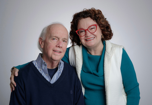 Nancy Hamlin and her husband John Althoff