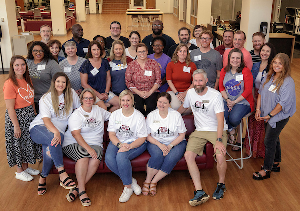 Teachers from around the state participate in the Arkansas STRIVE program. Photo by Ben Krain.