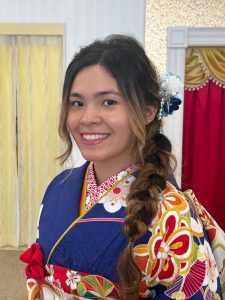 Tristyn Perrin celebrates her Seijin-Shiki, a coming-of-age ceremony in Japan that celebrates young people when they turn 20.