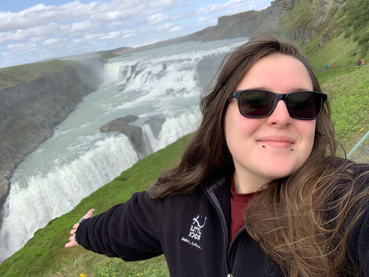 Isabel Ward visits Gullfoss Falls and Nature Reserve in Iceland.
