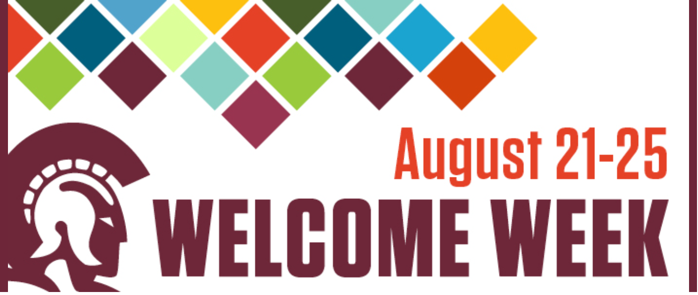 Welcome Week 2023 is Aug. 21-25.