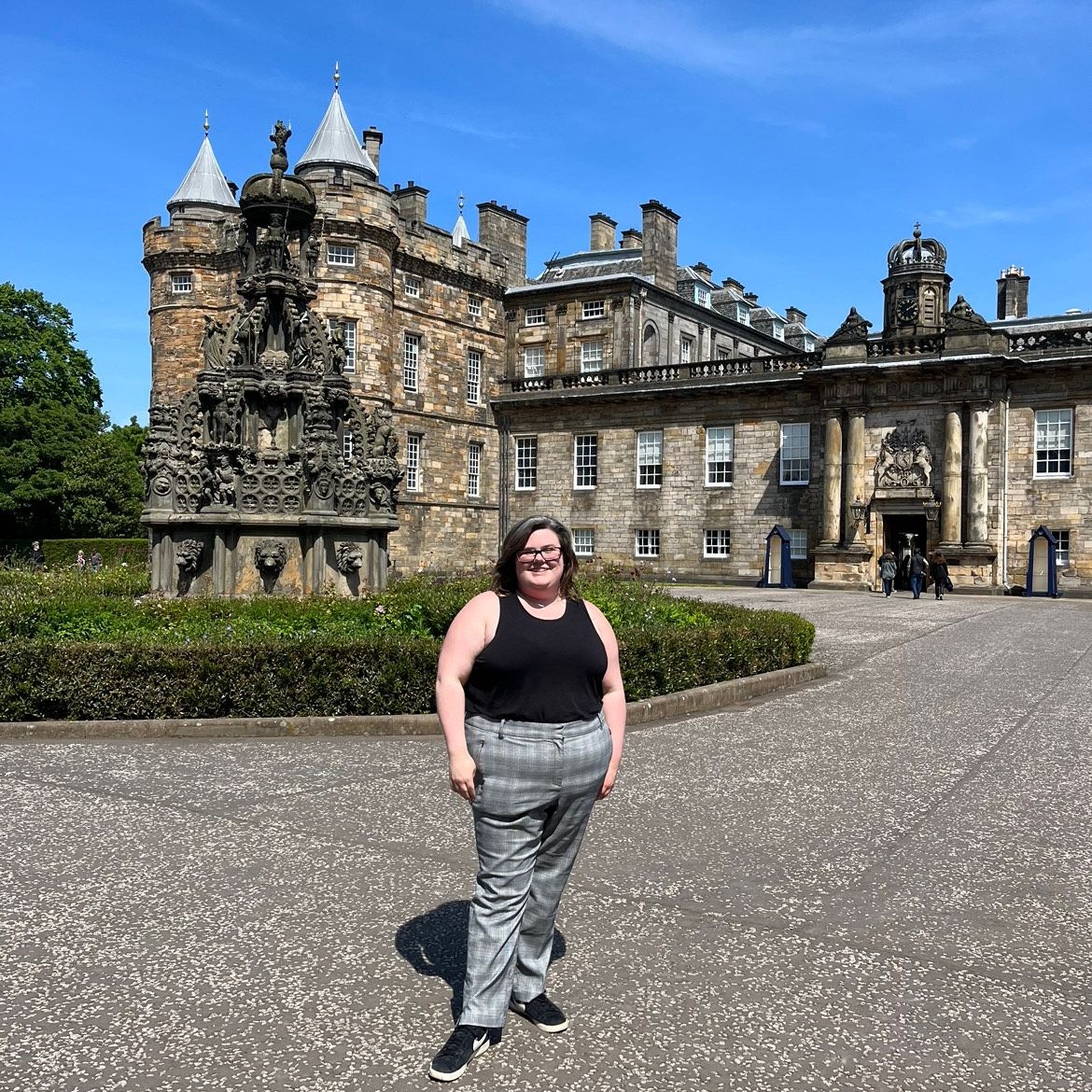 Isabella Miller spent this summer in Scotland, where she studied the history, mythology, and folklore of the Celtic religion.