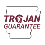 The Trojan Guarantee program is tailored for Pell Grant-eligible students who also receive the Arkansas Academic Challenge Scholarship.