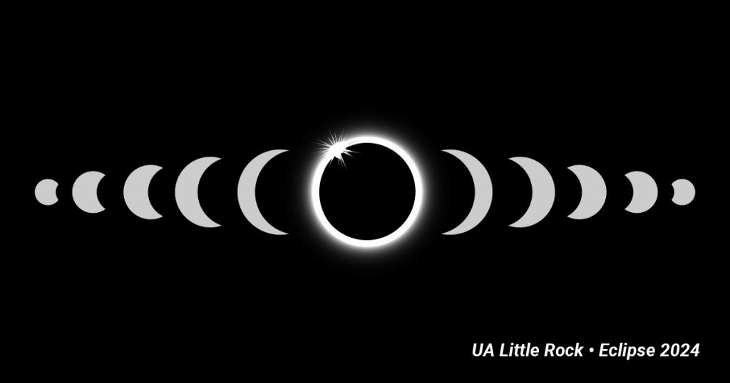As the celestial bodies align on April 8, the University of Arkansas at Little Rock is set to host an awe-inspiring solar eclipse celebration, inviting students, employees, alumni, and the community to witness the cosmic spectacle.