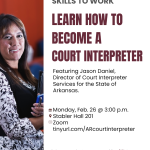 The UA Little Rock Department of World Languages will host an informational lecture to explain how people can become a legal interpreter in the state of Arkansas.