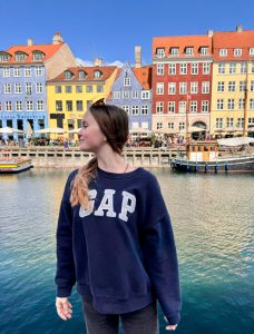 Josie Eanes visits Copenhagen, Denmark, while studying abroad this summer. 