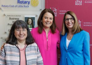 UA Little Rock Unveils Portrait of Rotary Professional and Business Leader of the Year Elizabeth Smiley Glasbrenner