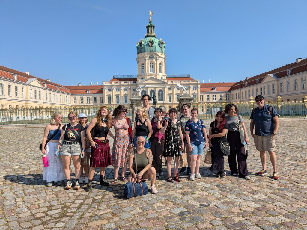 UA Little Rock students visit the Charlottenburg Palace during a study abroad trip to Berlin. 