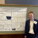 Joshua Pack presents his research at the University of Illinois Urbana-Champaign.