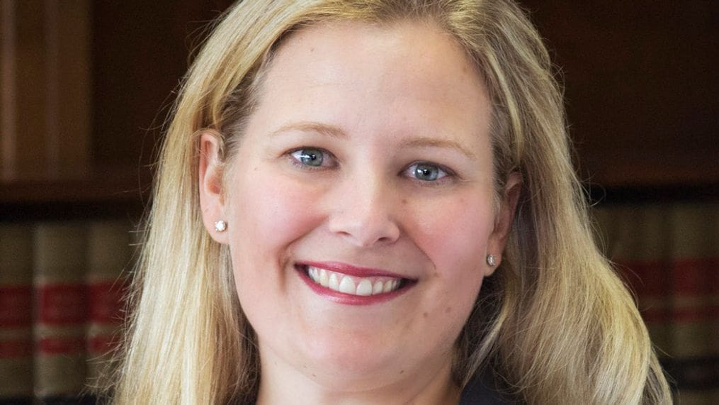 Emily Jordan Cox is the university's new vice chancellor for university affairs.