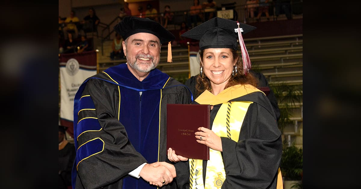 UA Little Rock Graduate Earns Prestigious Phi Kappa Phi Love of Learning Award