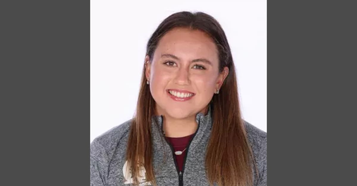 Senior Swimmer Sets Course for Teaching Career