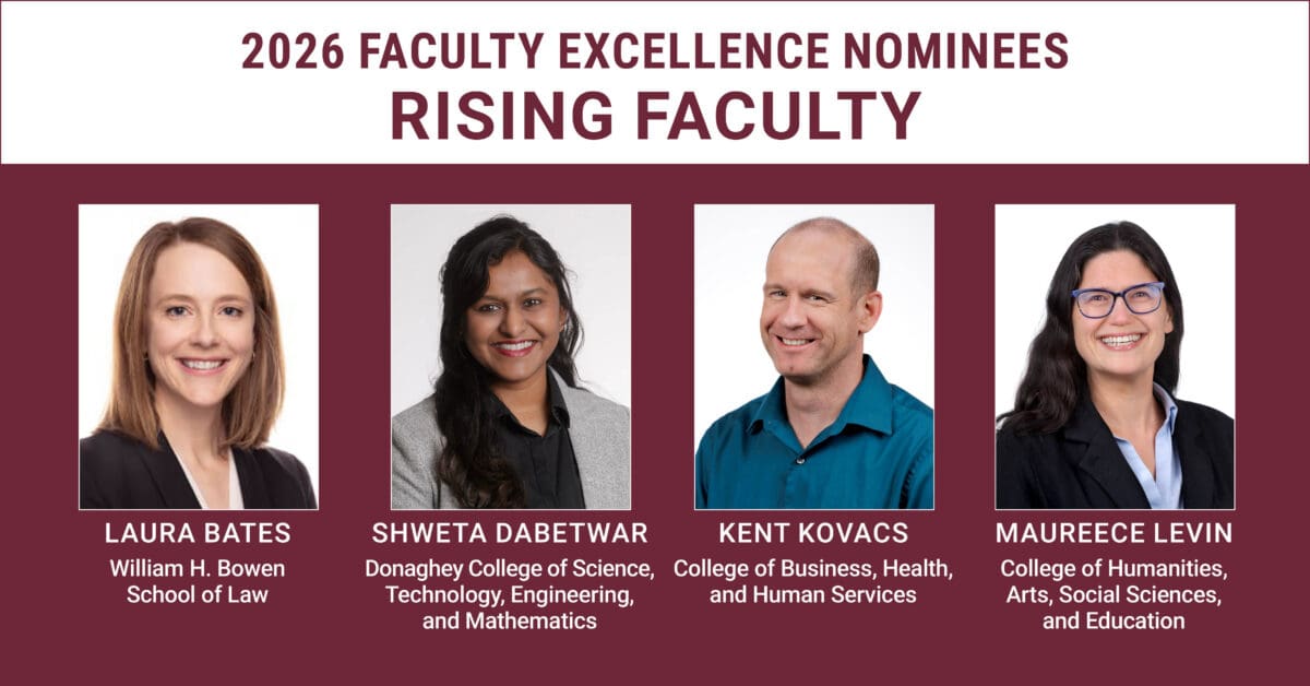 UA Little Rock Names College Level Rising Faculty Award Winners 