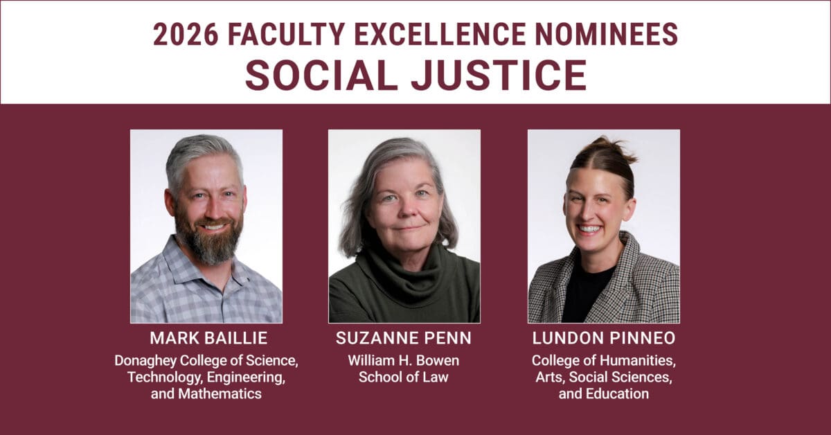 UA Little Rock Names Faculty Excellence in Social Justice College Level Winners