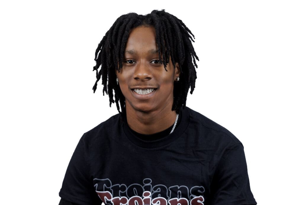 Markez Bolden, Junior majoring in Criminal Justice, headshot.