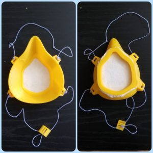 3D-printed covid-19 mask
