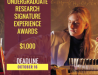 Undergraduate Research Signature Experience Awards