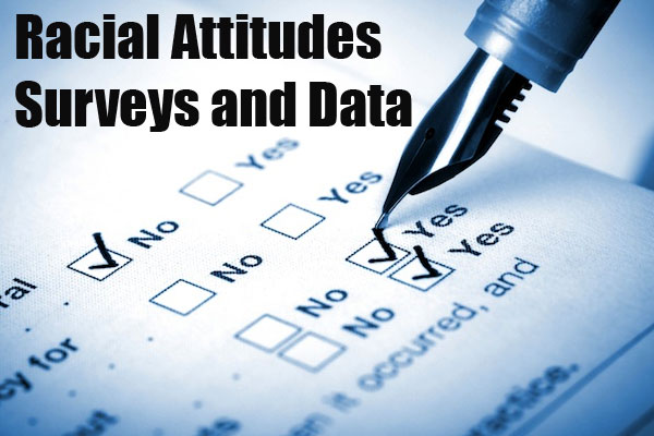 Racial Attitudes Surveys and Data