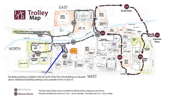 Ualr Campus Map And Directions Anderson Institute On Race And Ethnicity