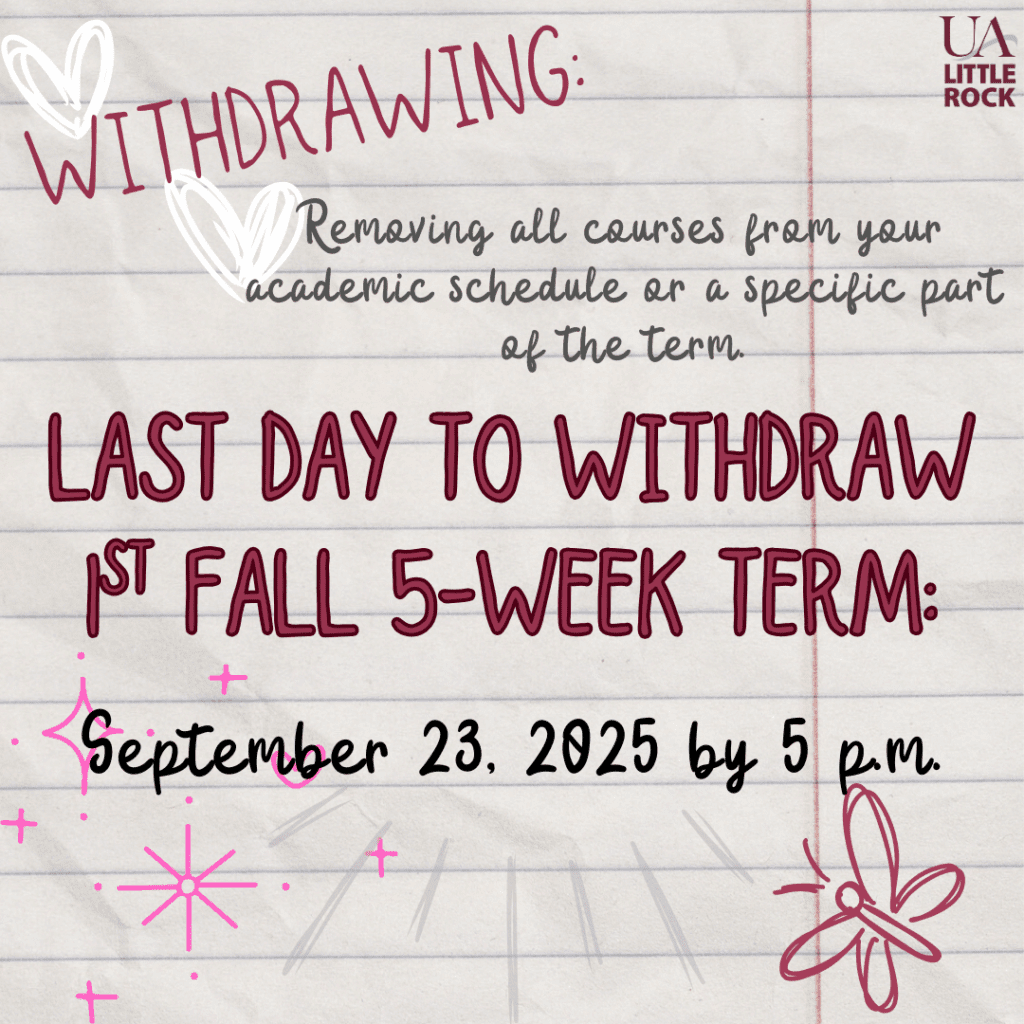 Withdrawal Deadline