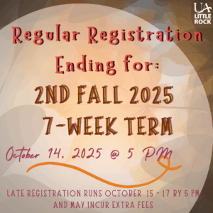 Regular Registration Ending