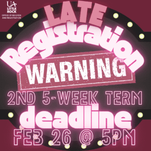 Late Registration Ends Feb 26 2026