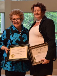 Kimberly Thornton Receives Write On and Phyllis Keltner Volunteer Service Award