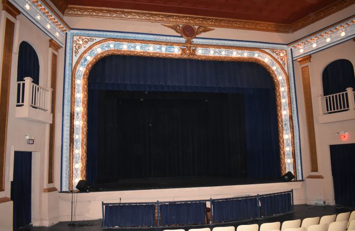 Stage of the Constantine Theater, Pawhuska, Oklahoma