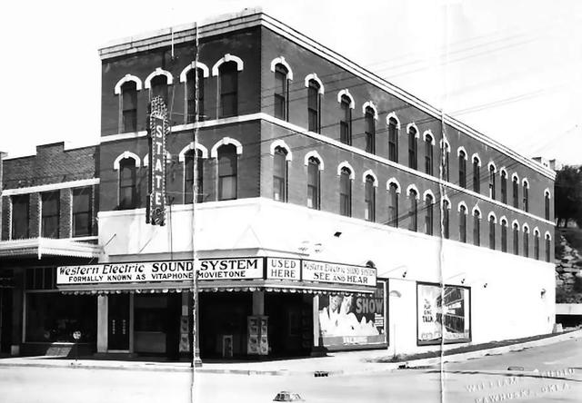 State Theater in 1928, Pawhuska, Oklahoma.