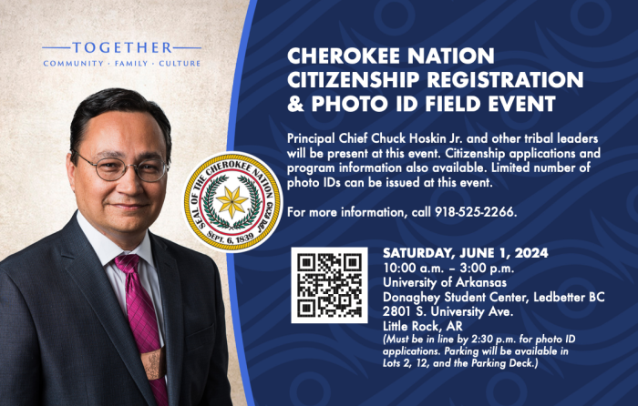 Cherokee Nation Photo ID event