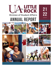 UA Little Rock Division of Student Affairs Annual Report 21-22 cover