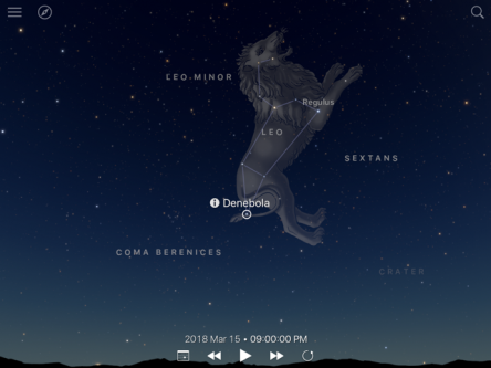 Graphic of Constellation Leo