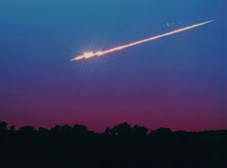Meteor Fireball Breakup photo