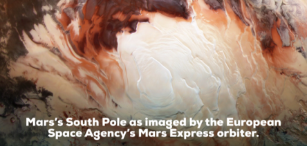 Image of Mars South POle
