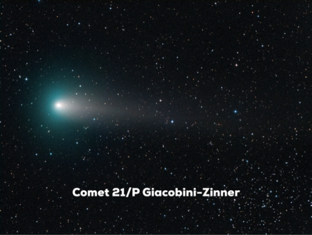 Photo of comet 21/P