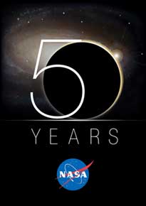 NASA 50th Years Logo